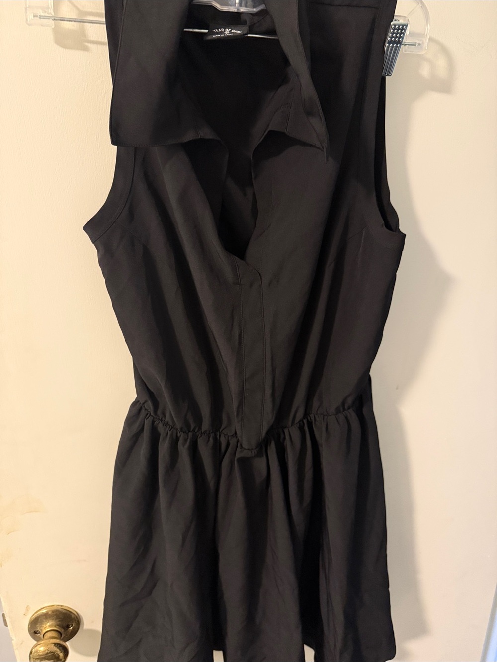 Anthropology-Year of Ours -Black Tennis Dress